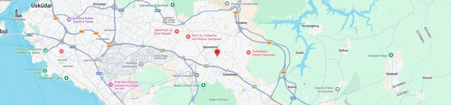 Ataysın Nakliyat Sancaktepe Harita